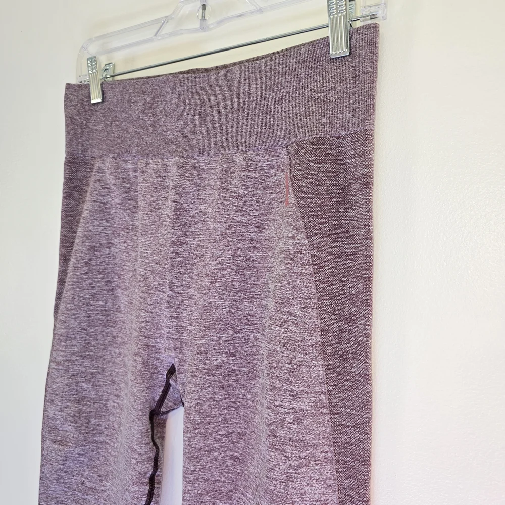 Gymshark Heathered Pink Leggings Size Xl Womens Buttlifting seamless - Picture 4 of 8